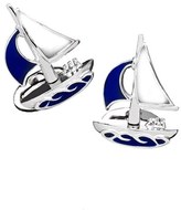 Thumbnail for your product : Jan Leslie Sailboat Cuff Links