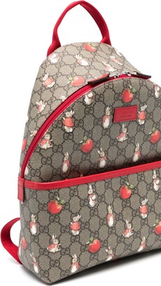 Gucci Children x Peter Rabbit™ GG Supreme-canvas backpack