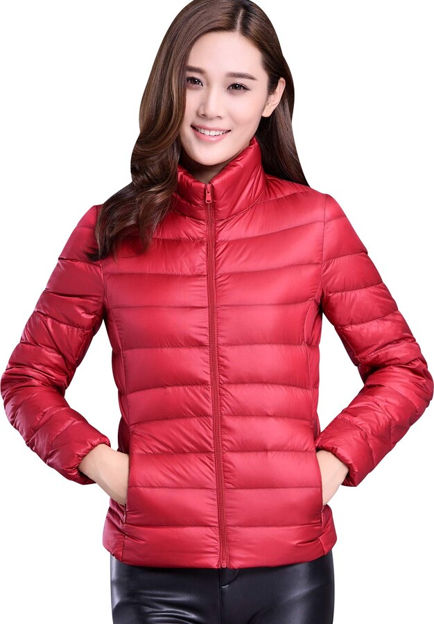 Pengniao Lightweight Down Jacket Women Womens Down Coats Women's Ultra