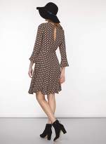 Thumbnail for your product : **Tall Black Star Print Fit and Flare Dress