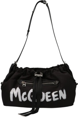 Alexander McQueen The Bundle Draw.medi - ShopStyle Shoulder Bags