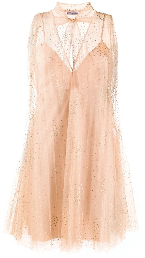 peach cocktail dress for wedding