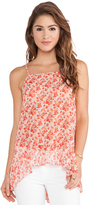 Thumbnail for your product : BCBGeneration Asymmetric Tie Back Top