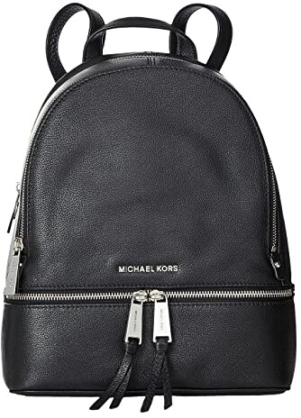 mk black backpack