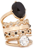 Thumbnail for your product : Forever 21 Faux Gemstone Ring Set