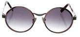 Thumbnail for your product : Morgenthal Frederics Tinted Round Sunglasses