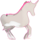 Thumbnail for your product : Webster Sophia Metallic Unicorn Clutch