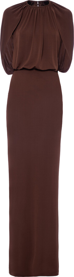 Posse Women's Exclusive Delphine Metallic Linen Maxi Dress ShopStyle