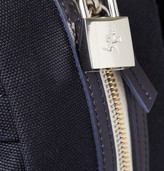 Thumbnail for your product : WANT Les Essentiels Kastrup Leather-Trimmed Cotton-Canvas Backpack