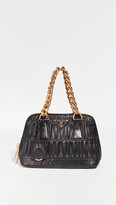 Thumbnail for your product : What Goes Around Comes Around Prada Black Mini Prom Bag