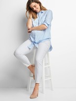 Thumbnail for your product : Gap Maternity railroad stripe tie-front shirt
