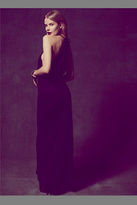 Thumbnail for your product : Nightcap 13173 Nightcap Sueded Halter Gown