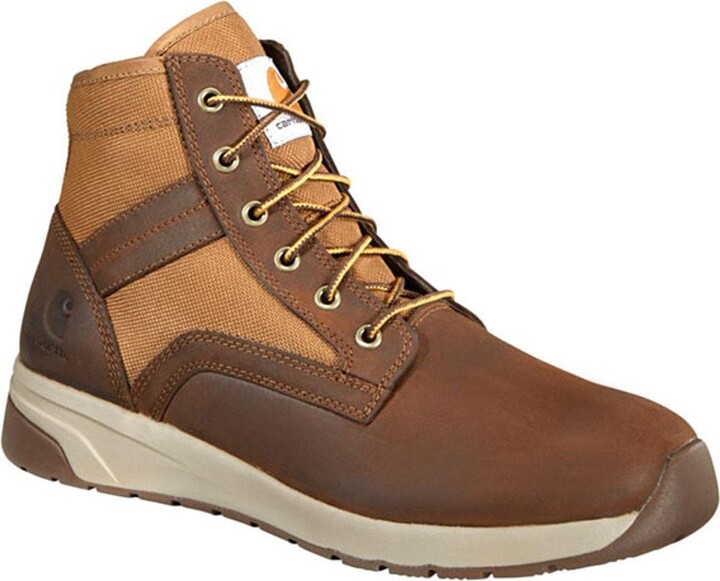 Carhartt Men's Ground Force 6-Inch Brown Waterproof Work Boot