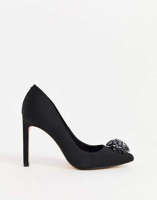 Ted Baker Brydien embellished heeled court shoes