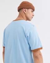Thumbnail for your product : Fila Rosco ringer t-shirt in powder blue