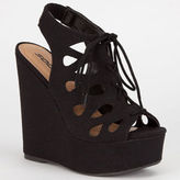Thumbnail for your product : Soda Sunglasses Chop Out Womens Wedges