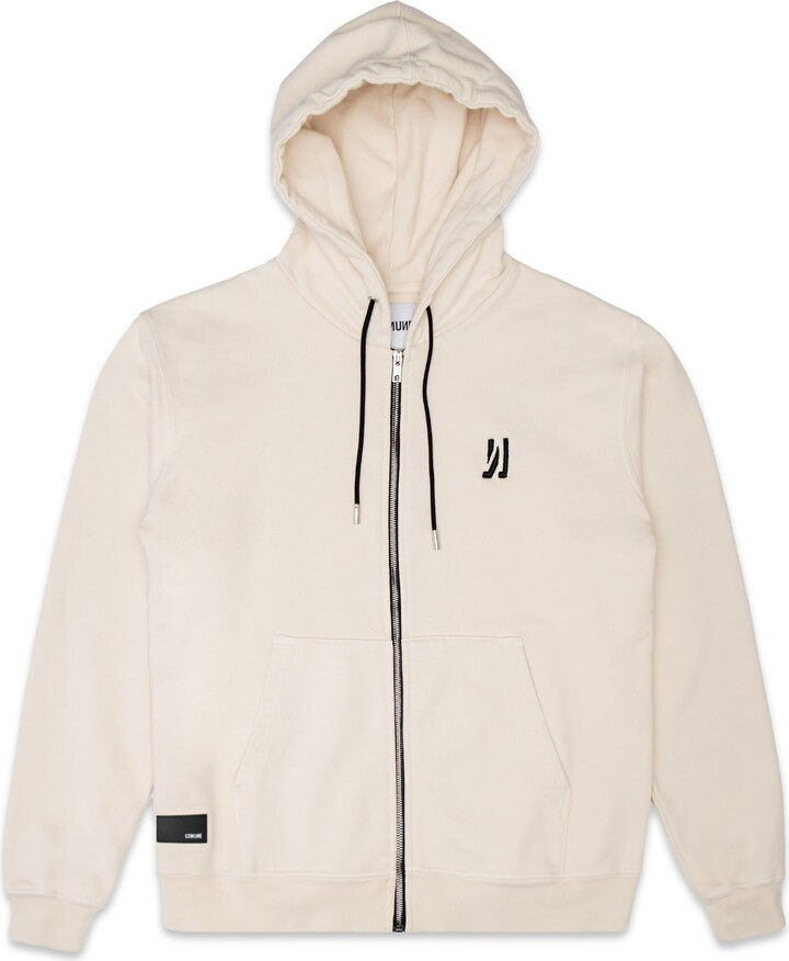 Comune Neutrals Luka Zip-Up - Bone