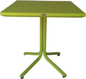 Les Jardins Hybrid 77 Folding Aluminum Bistro Table