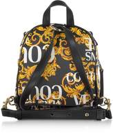 Thumbnail for your product : Versace Jeans Couture Gold Signature Print Small Backpack
