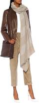Thumbnail for your product : Brunello Cucinelli Alpaca, cashmere and silk scarf