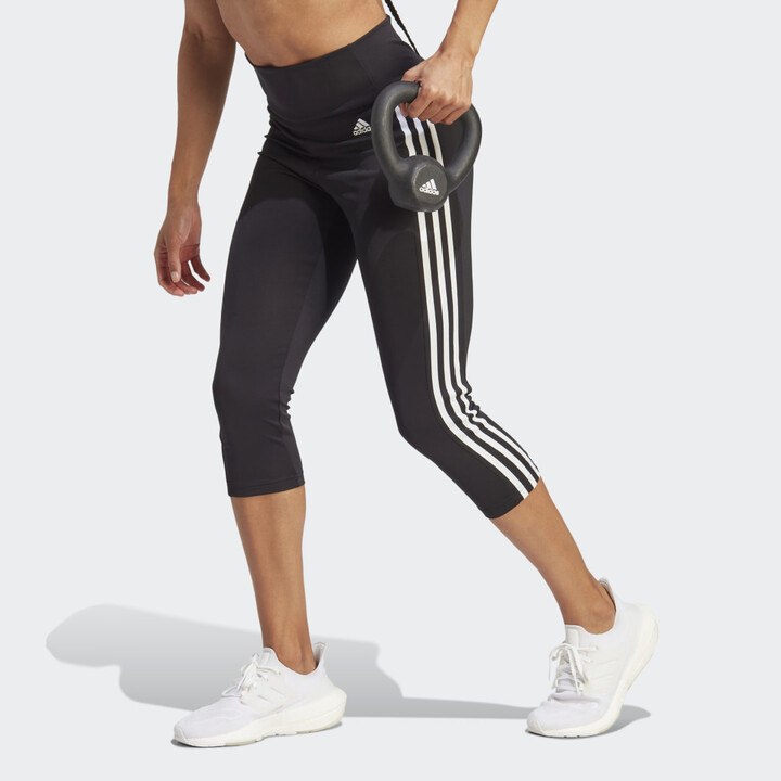 Adidas Women's 3-Stripe High-Waist Full Length Training Leggings