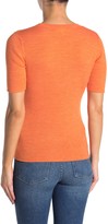 Thumbnail for your product : Frame Short Sleeve Crew Neck Sweater