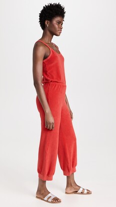SUZIE KONDI Giorgi Terry Tank Jumpsuit - ShopStyle