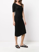 Thumbnail for your product : Barrie Cashmere One Shoulder Dress