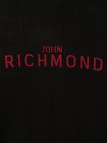 Thumbnail for your product : John Richmond Junior TEEN logo-print roll-neck jumper