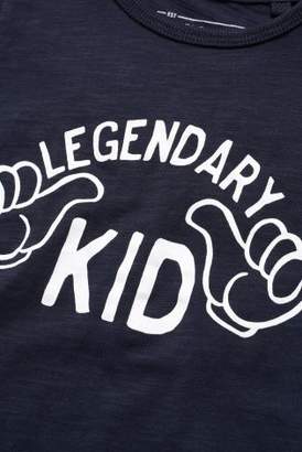 Next Boys Navy Legendary Kid Short Sleeve T-Shirt (3mths-6yrs)