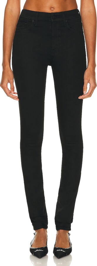 Mother High Waisted Looker Skimp in Black