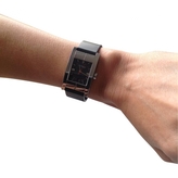 Thumbnail for your product : S.t. Dupont Black Rubber Watch