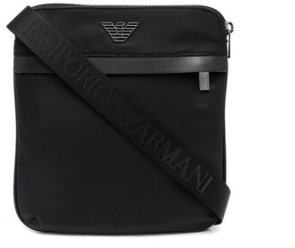 Emporio Armani Logo-Plaque Messenger Bag