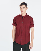 Thumbnail for your product : Zara 29489 Shirt With Tab Sleeves