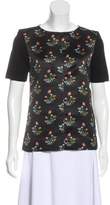 Thumbnail for your product : Derek Lam Floral Short Sleeve Top