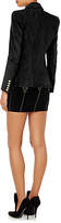 Thumbnail for your product : Balmain Women's Leather Double-Breasted Blazer