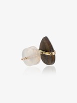 Thumbnail for your product : Melissa Joy Manning 14K yellow gold labradorite earrings
