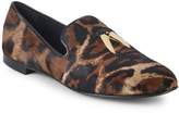 Thumbnail for your product : Giuseppe Zanotti Dyed Calf Hair Leather Smoking Slippers