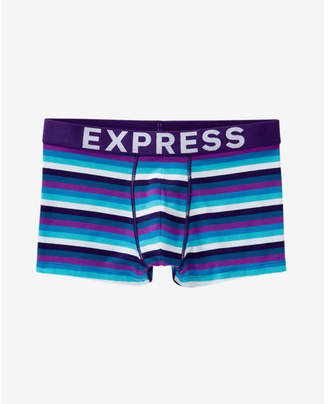 Express striped sport trunks