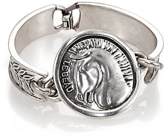 Giles & Brother Horse Head Coin Cuff Bracelet