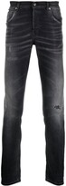 Thumbnail for your product : Dondup Distressed Slim-Cut Jeans