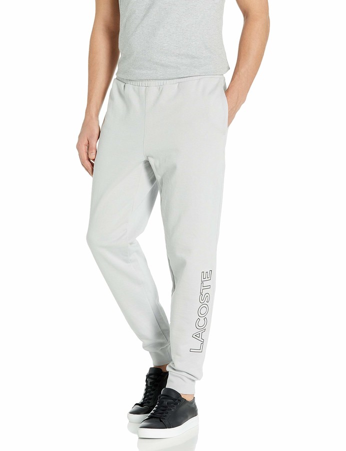 Lacoste Men's Graphic Fleece Jogger Sweatpants - ShopStyle Activewear Pants