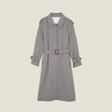 Thumbnail for your product : Sandro Trench coat with side slits