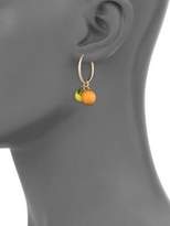 Thumbnail for your product : Natasha Fruit Hoop Earrings
