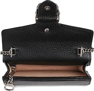 Gucci Super Mini Dionysus Leather Shoulder Bag