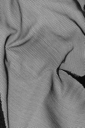 Agent Provocateur Geri Embellished Satin-trimmed Stretch-mesh Underwired Bra - Black