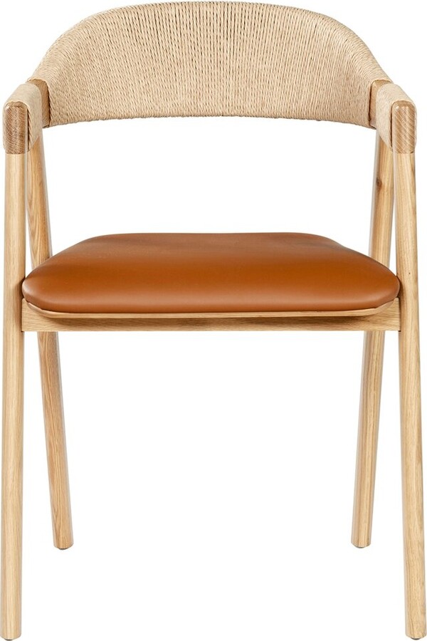 Safavieh Couture Eamon Leather Dining Chair
