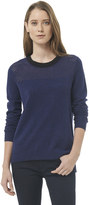Thumbnail for your product : Rebecca Taylor Mesh Yoke Pullover
