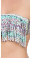 Thumbnail for your product : L-Space Plumage Dolly Fringe Bikini Top