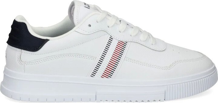 Tommy Hilfiger Contrasting Lace Up Trainers